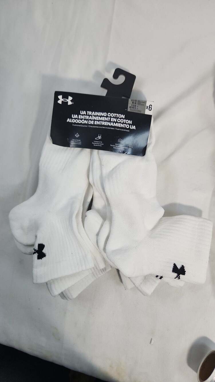Under Armour Men's Training 6PK No Show Socks